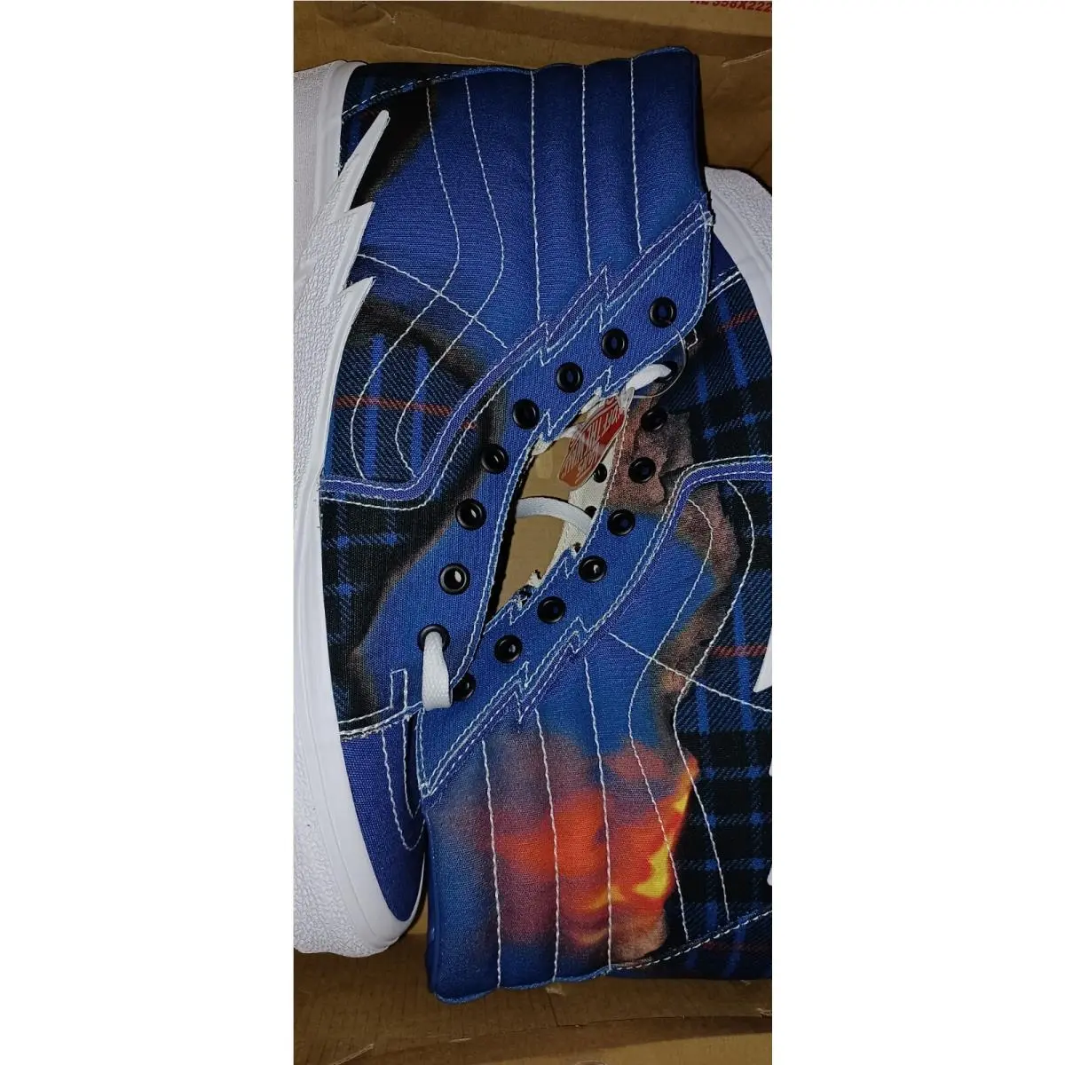 Vans shoes - VANS SK8-HI Bolt - Bolt - VN0A5JIV1P4 - Blue 1