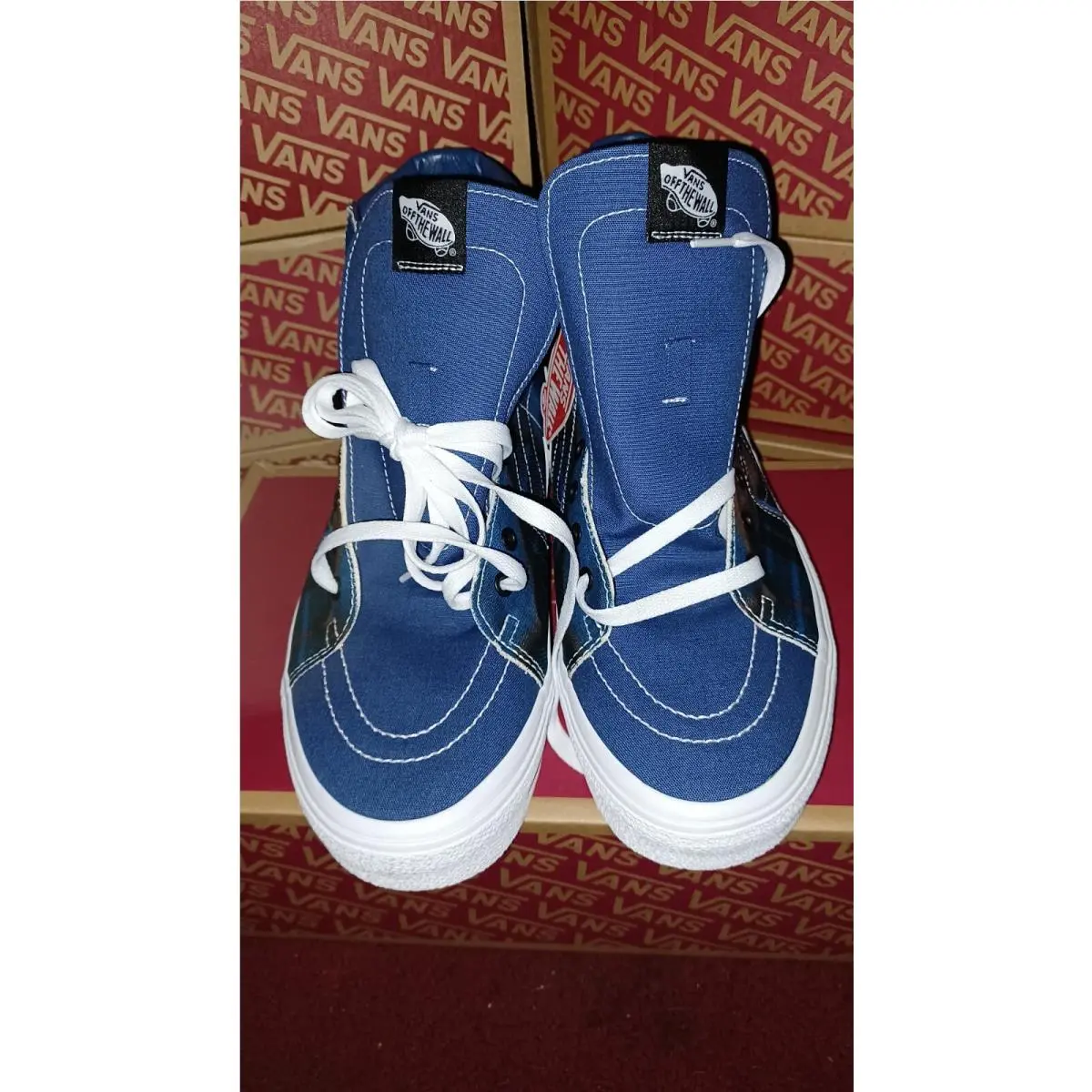 Vans shoes - VANS SK8-HI Bolt - Bolt - VN0A5JIV1P4 - Blue 6