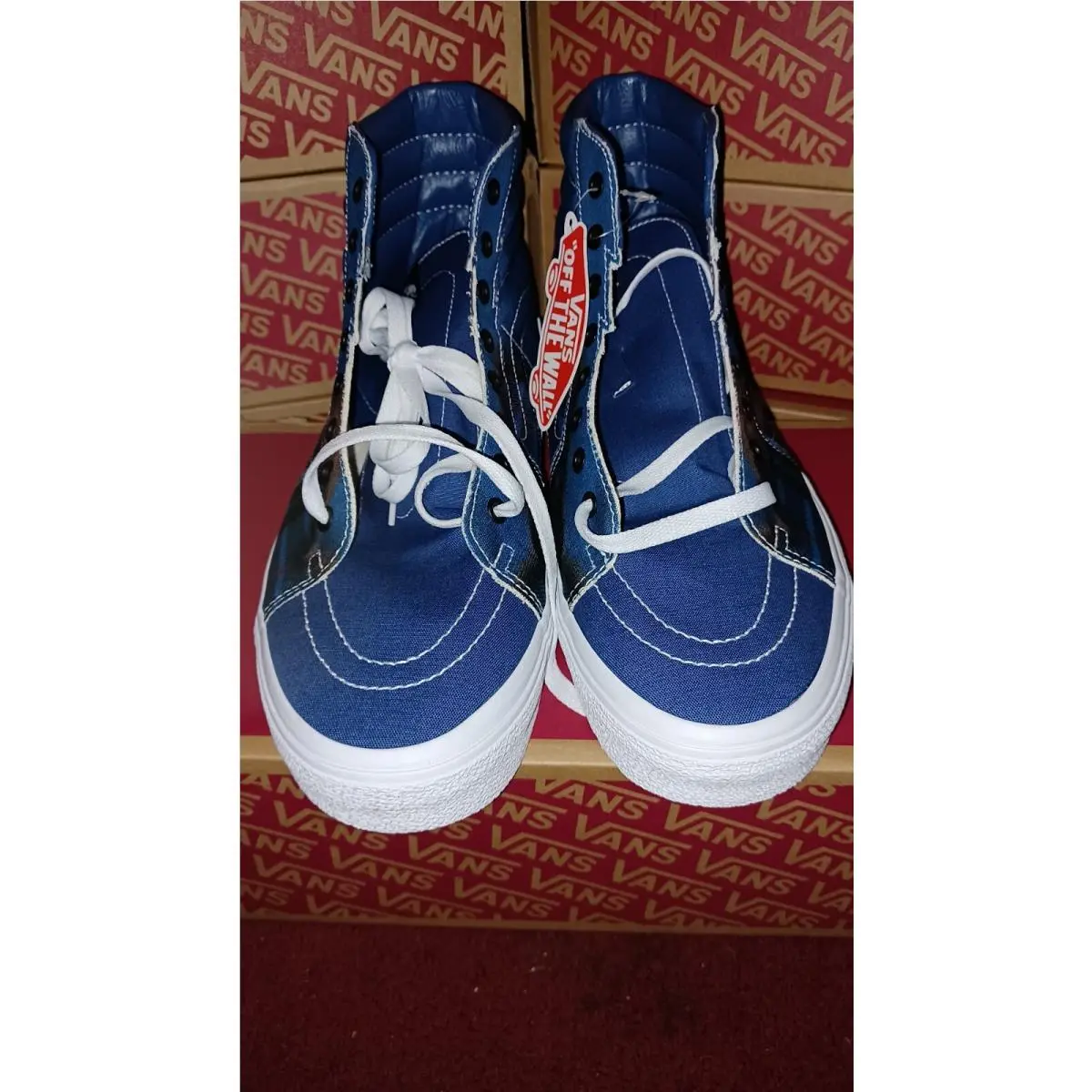 Vans shoes - VANS SK8-HI Bolt - Bolt - VN0A5JIV1P4 - Blue 7