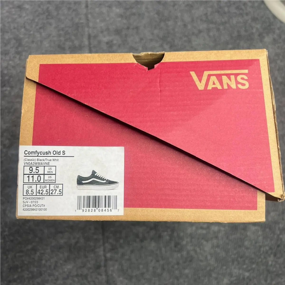Vans shoes - Vans ComfyCush Old Skool - ComfyCush Old Skool - Black 10