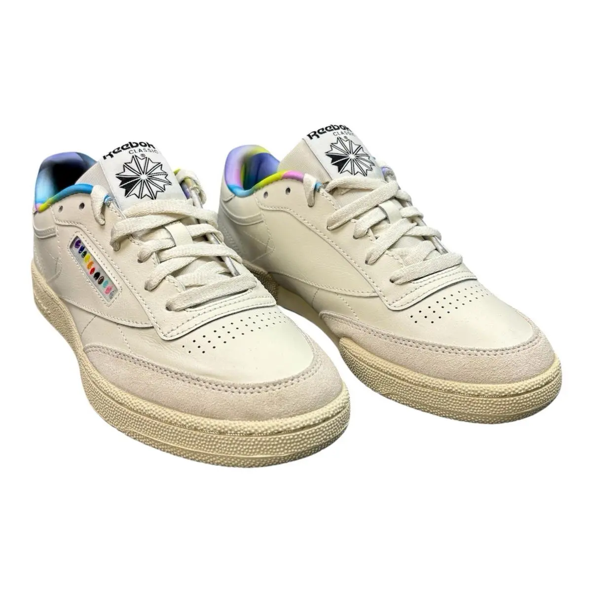 Reebok Club C 85 Chalk Seclte Women’s 9 Men’s 8 Classic Retro Tennis Shoes
