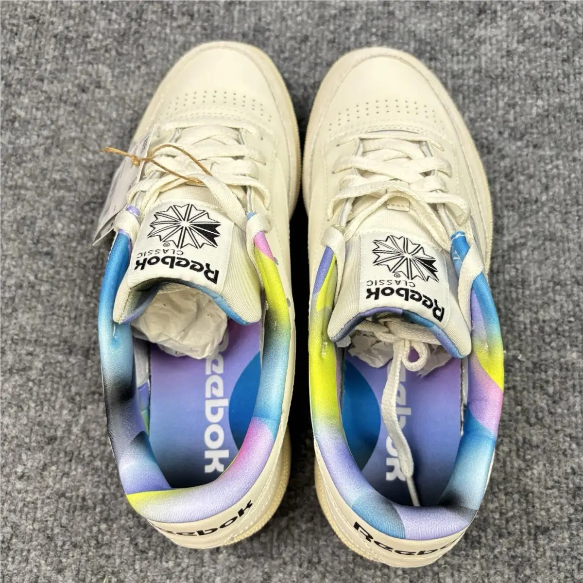 Reebok shoes - Reebok Club C 85 - Club - ID9425 - Chalk Chalk Seclte (UPC: 0195749773602) 10