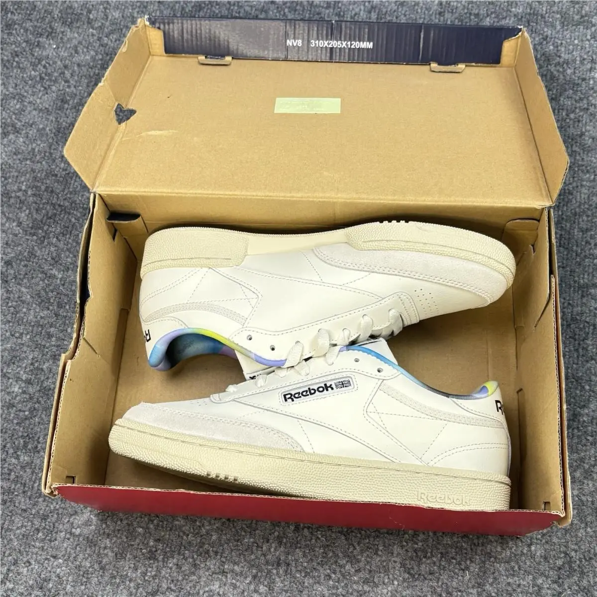 Reebok shoes - Reebok Club C 85 - Club - ID9425 - Chalk Chalk Seclte (UPC: 0195749773602) 13