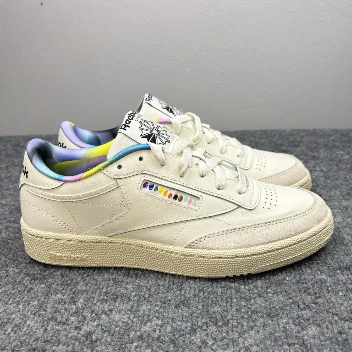 Reebok shoes - Reebok Club C 85 - Club - ID9425 - Chalk Chalk Seclte (UPC: 0195749773602) 5