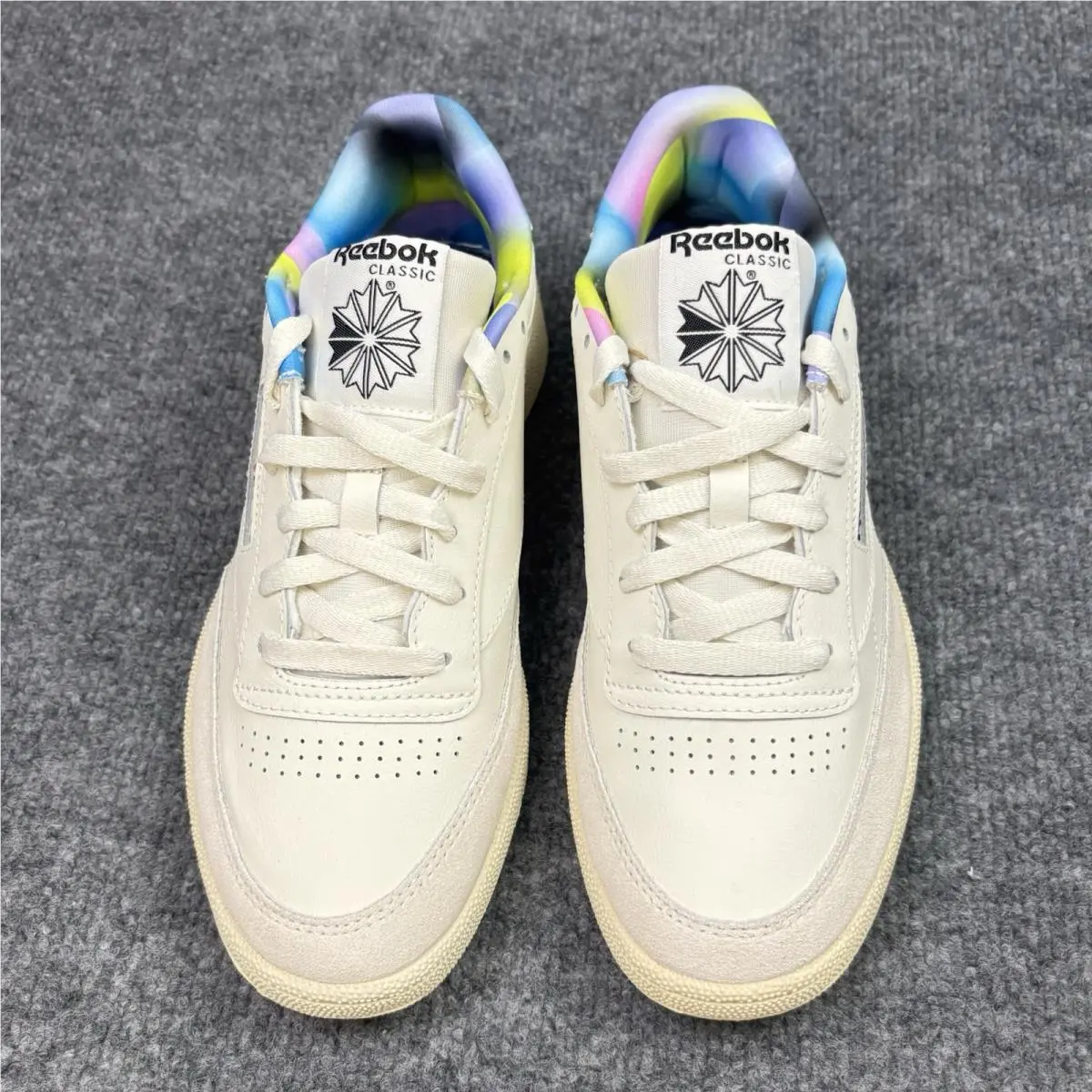 Reebok shoes - Reebok Club C 85 - Club - ID9425 - Chalk Chalk Seclte (UPC: 0195749773602) 7