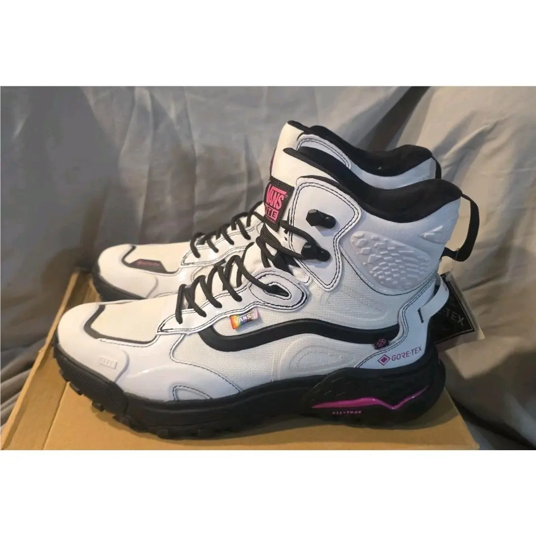Vans Crestline Gtx Mte Boots Together As Ourselves White Multi Men SZ 10.5
