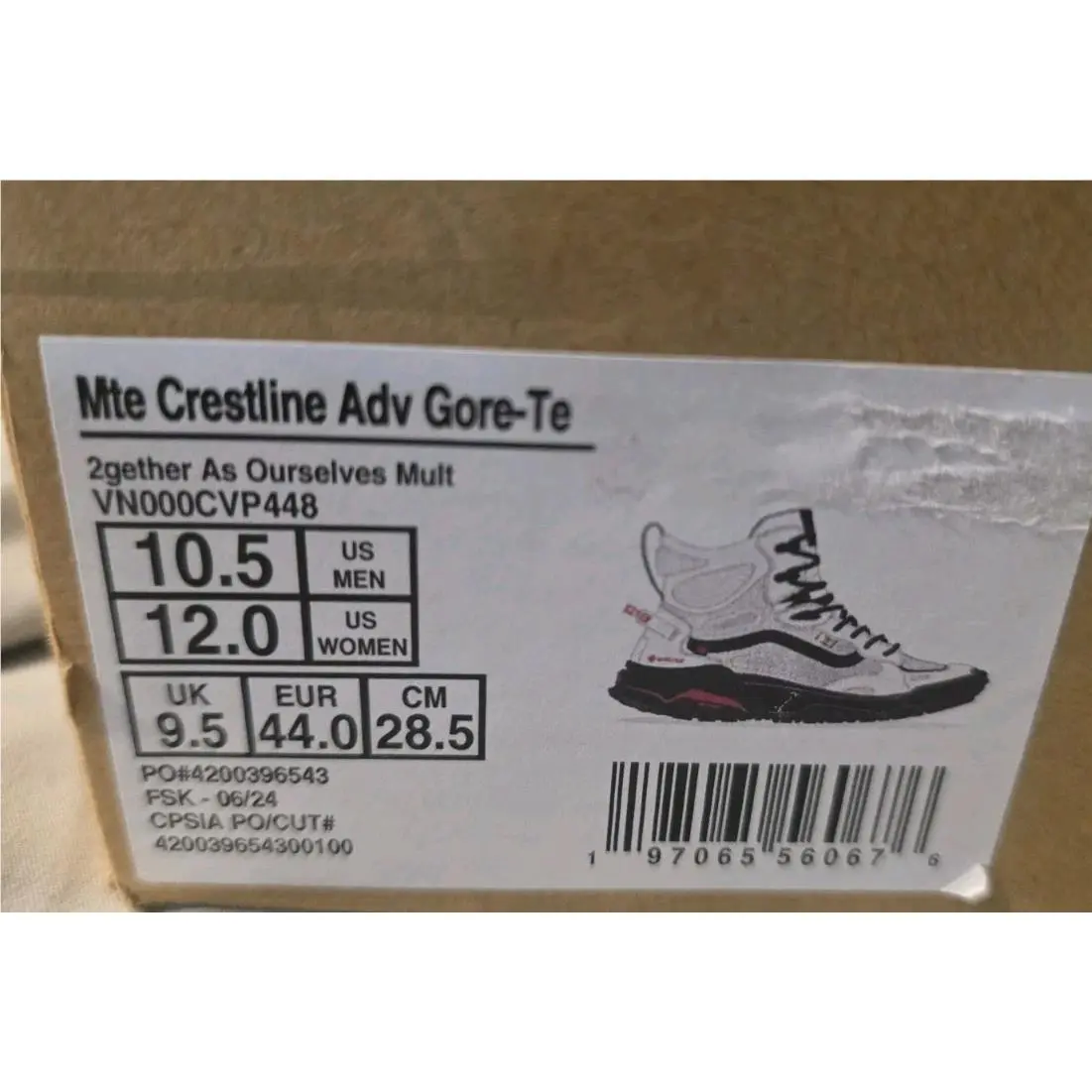 Vans shoes - Vans Crestline GTX MTE - Crestline GTX MTE - Multicolor 5