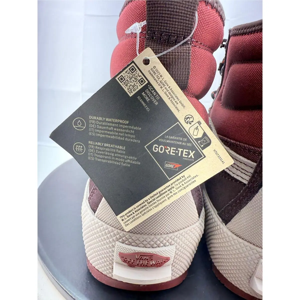 Vans shoes - Vans MTE Sk8-Hi Gortex - MTE Gortex - Red 4