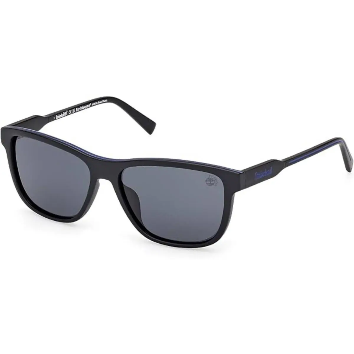 Timberland Men`s Sunglasses Matte Black Square Full Rim Frame TB00052-H 5602D