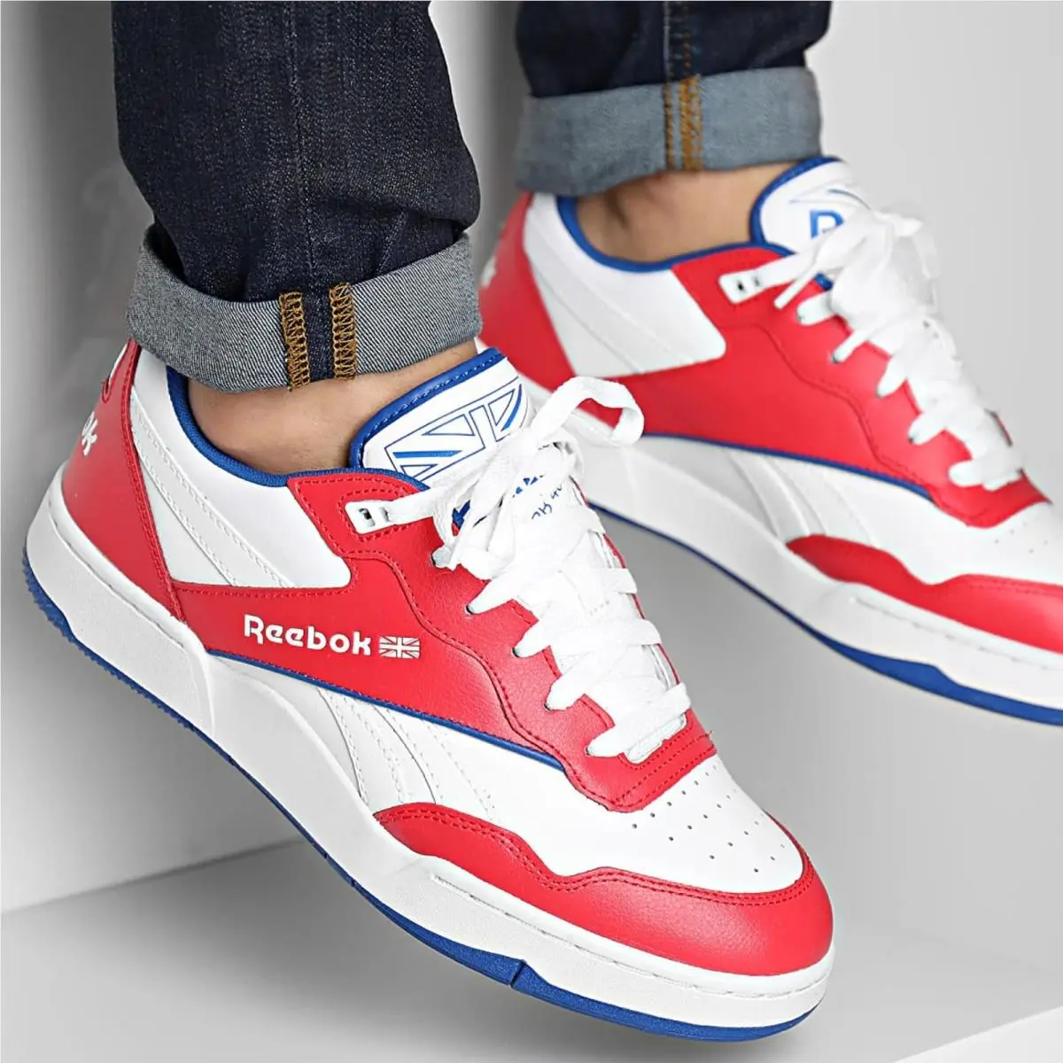 Reebok BB 4000 II IG9951 Red/blue Men’s Size 9.5 Retro Basketball Shoe