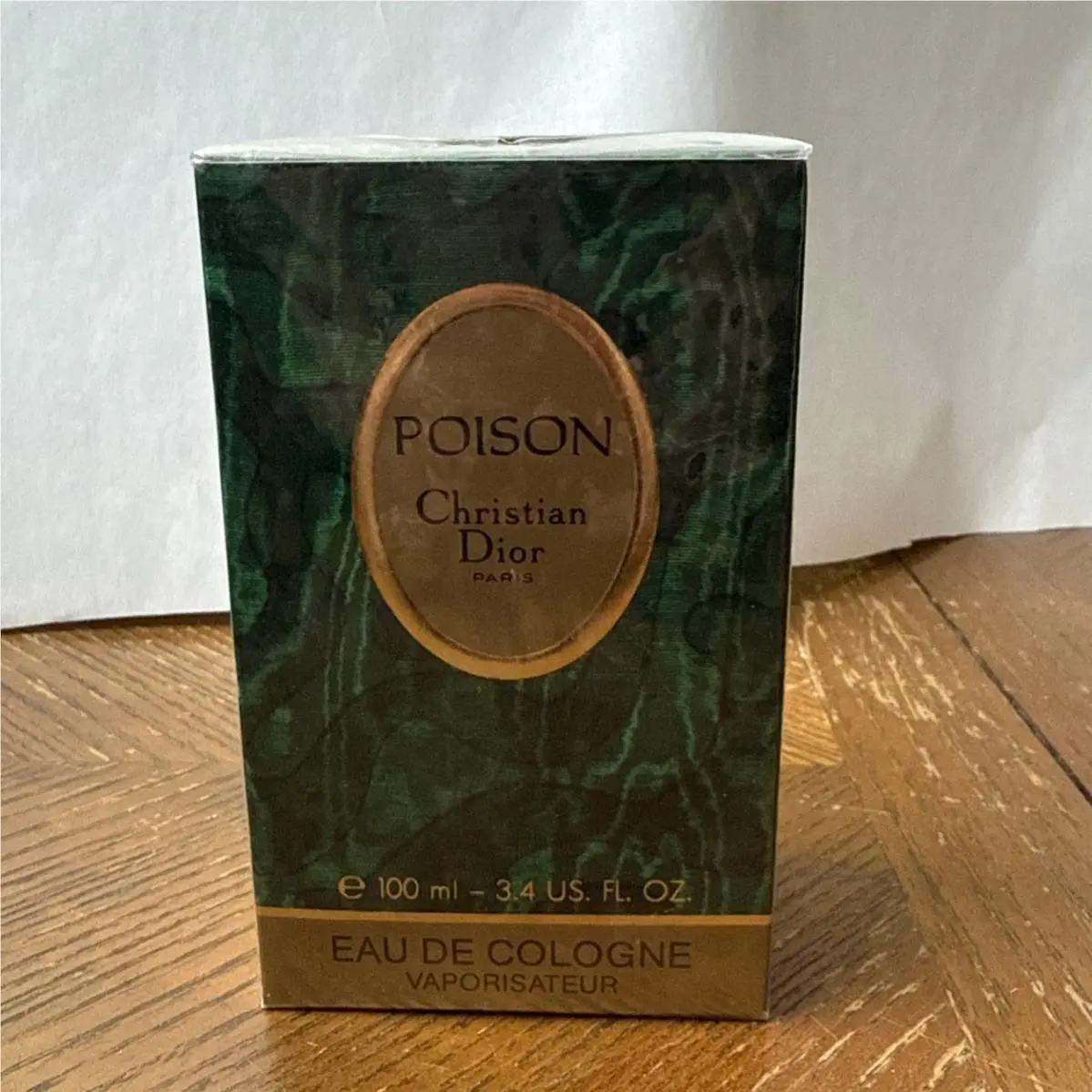 Vintage Poison Christian Dior France Cologne 100ml 3.4 US
