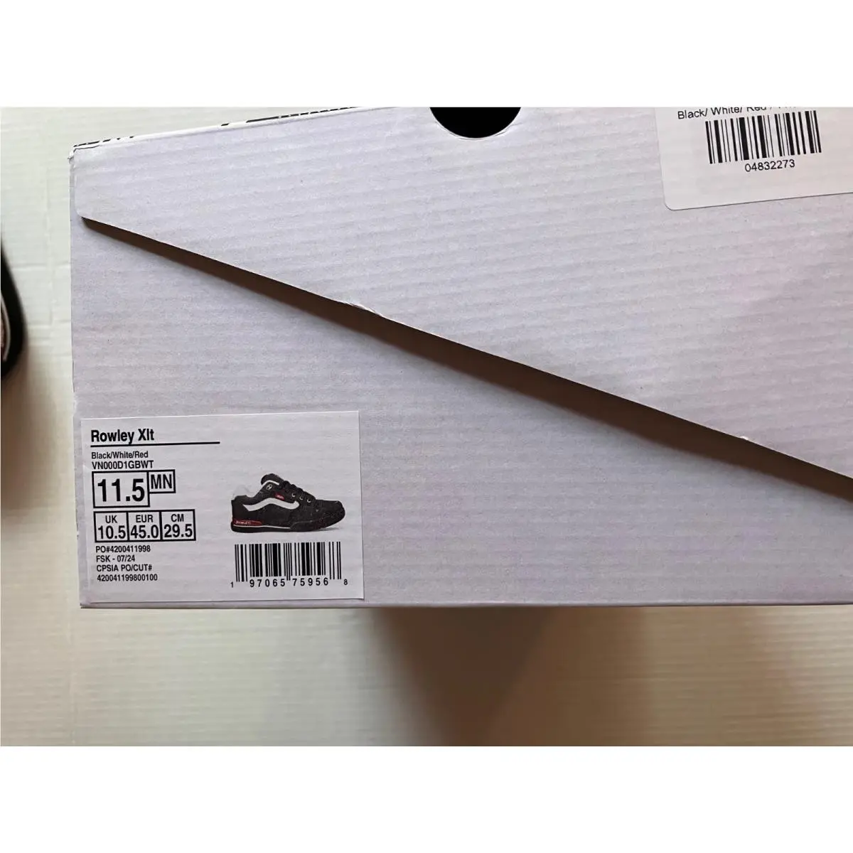 Vans shoes - VANS Rowley - Rowley - Black 3