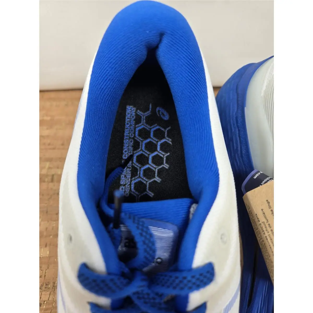 Asics shoes - ASICS GEL-Kayano - 1011B426-100 - White Blue 7