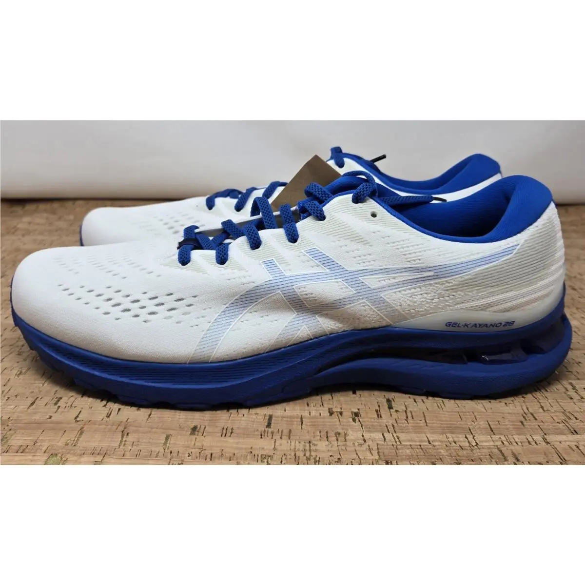 Asics shoes - ASICS GEL-Kayano - 1011B426-100 - White Blue 1