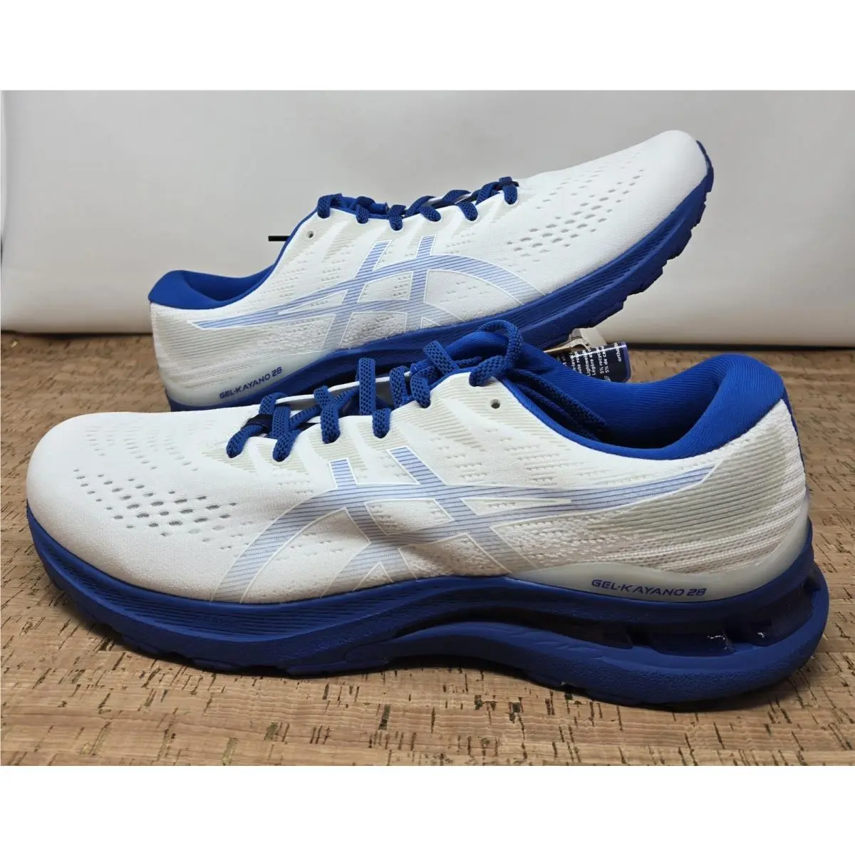 Asics shoes - ASICS GEL-Kayano - 1011B426-100 - White Blue 4