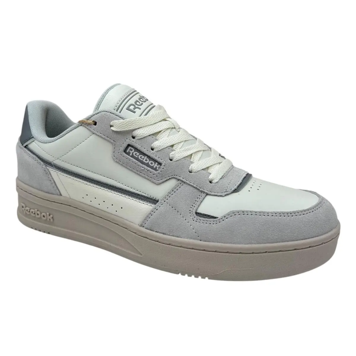 Reebok shoes - White/Cream/Gray (UPC: 198179011801) 2