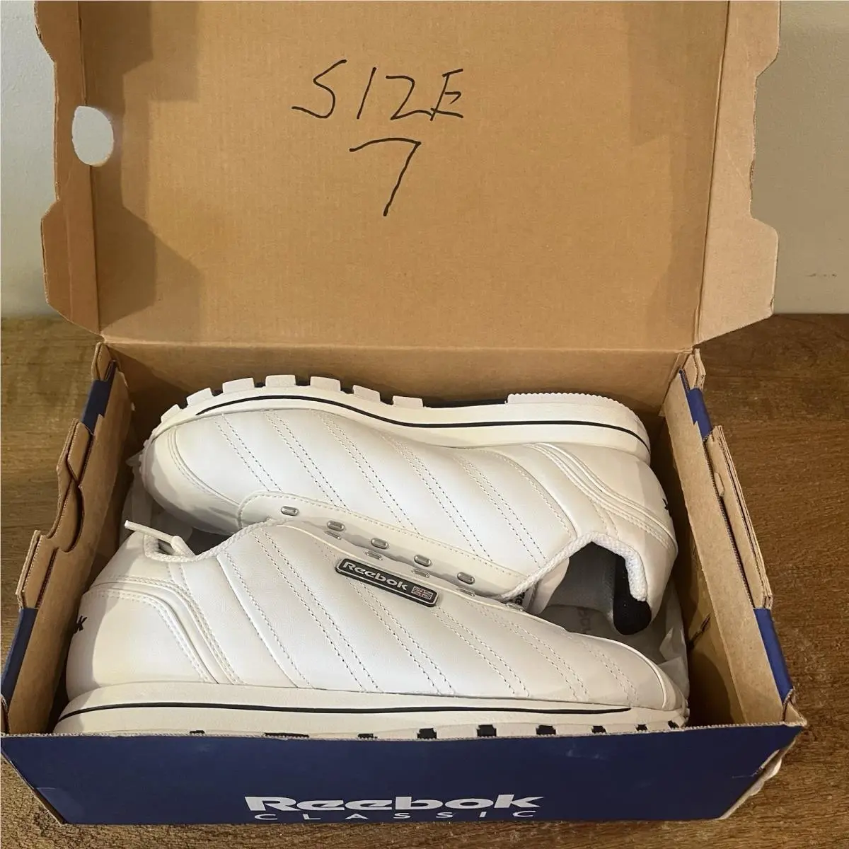 Reebok shoes - Oryx - Oryx - 1-97865 - White, Navy 19