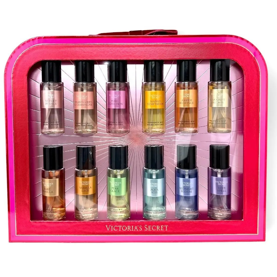 Victorias Secret Gift Set Mist Exploration Mini 12pc Set Holiday 2025