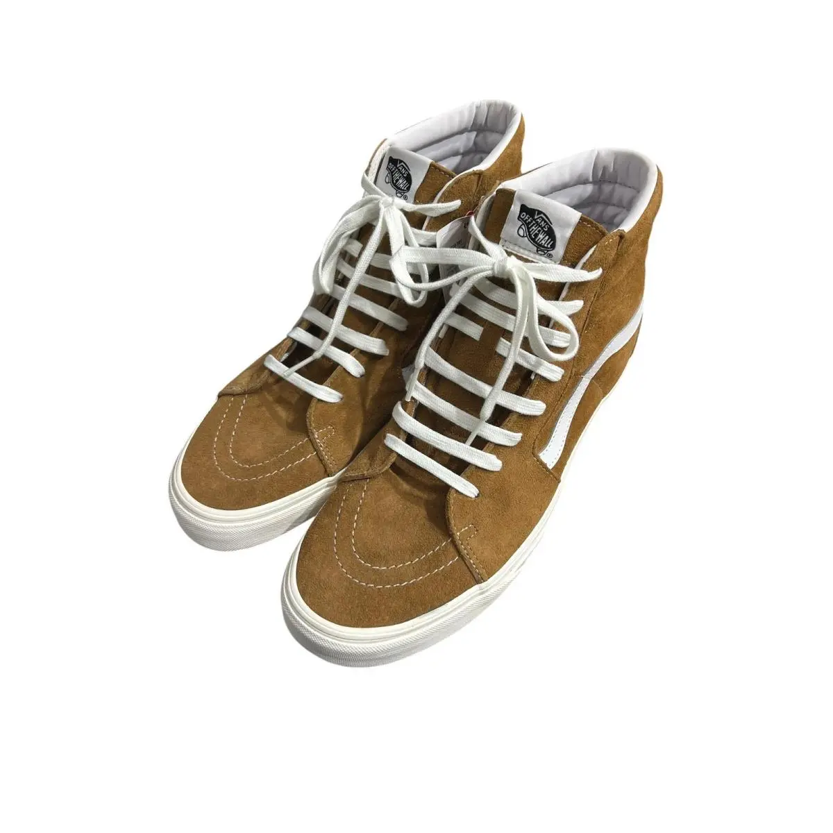 Vans Sk8-Hi Brown Suede Water Repellent High Top Sneakers Mens 12 1508731