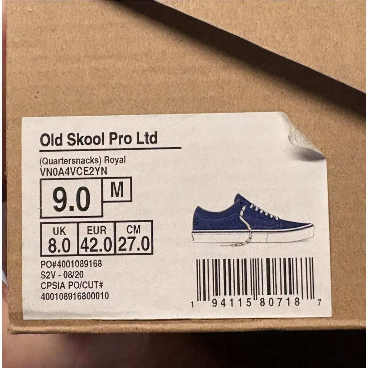 Vans shoes - VANS Old Skool - Old Skool - VN0A4VCE2YN - Blue 11