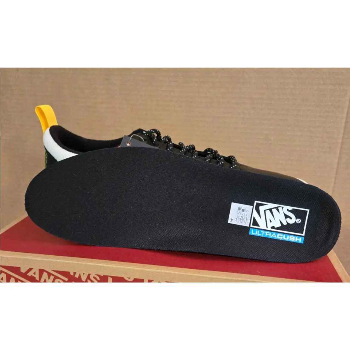 Vans shoes - Varsity Black/Spectra Yellow (UPC: 192828996518) 8