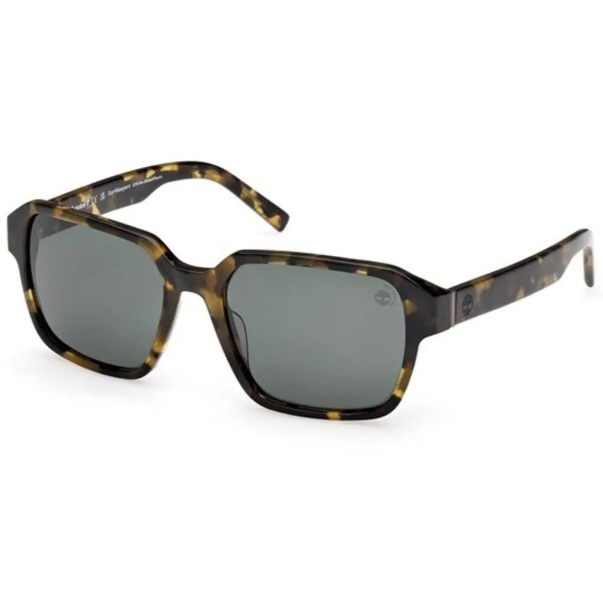 Timberland Men`s Sunglasses Coloured Havana Acetate Square Frame TB00043 5655R