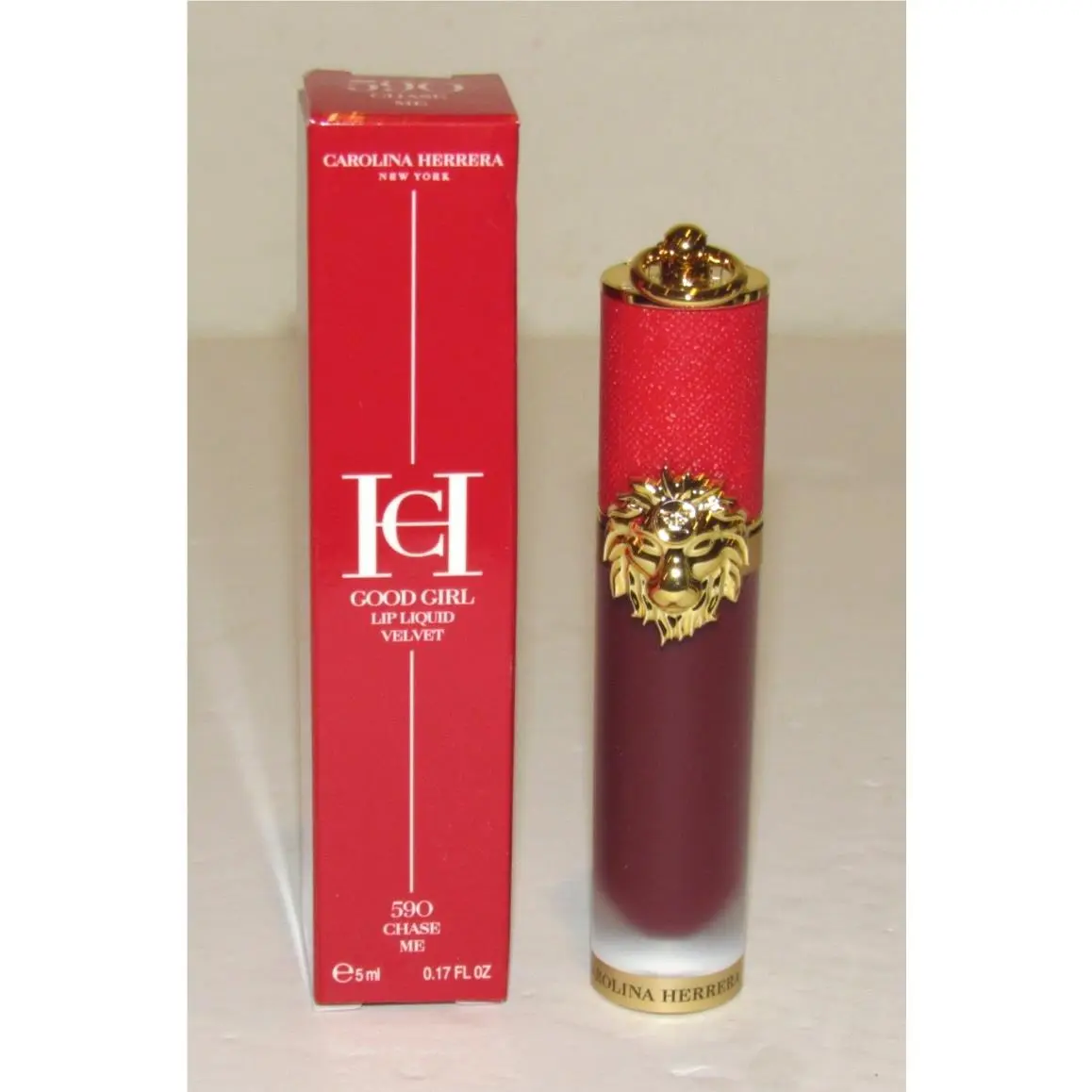 Carolina Herrera Good Girl Lip Liquid Velvet Lipstick Chase ME 590 Full Size