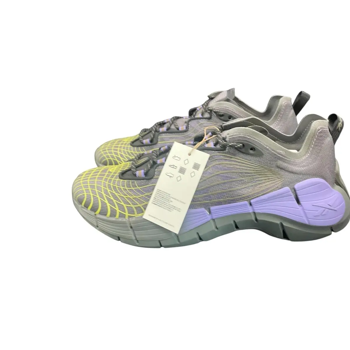 Reebok shoes - Zig Kinetica II - Zig Kinetica - FX9338 - Gray (UPC: 194813803511) 5