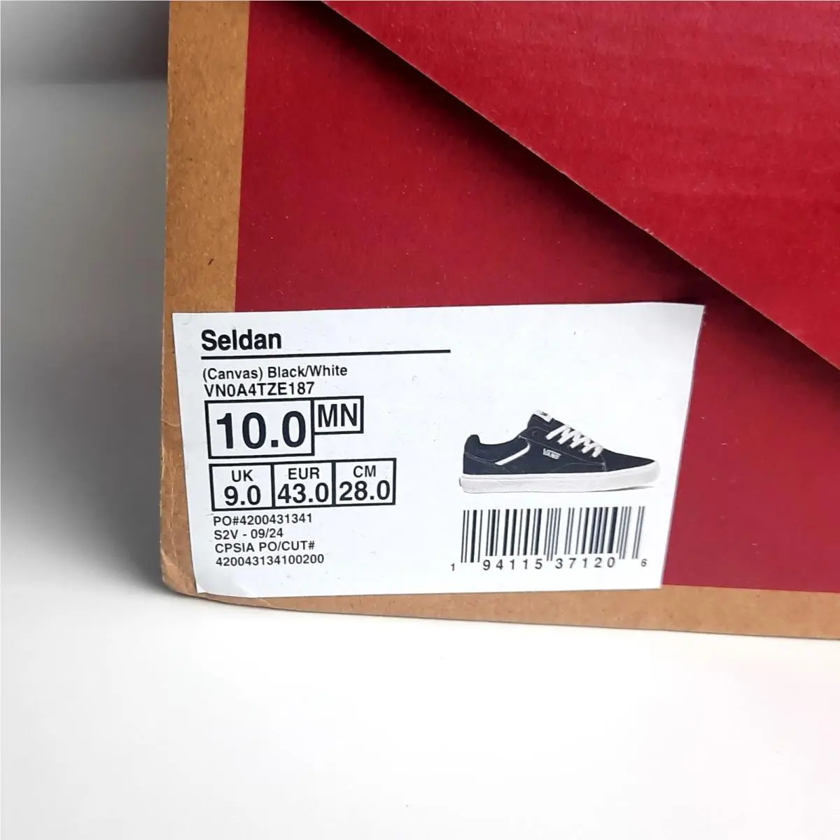 Vans shoes - VANS Seldan - Seldan - VN0A4TZE187 - Black (UPC: 194115371206) 1