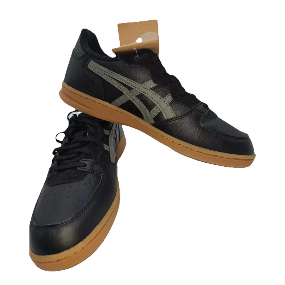 Asics Skyhand OG Sneakers Black Truffle Grey Gum Bottom Size 6.5 Men / 8 Women