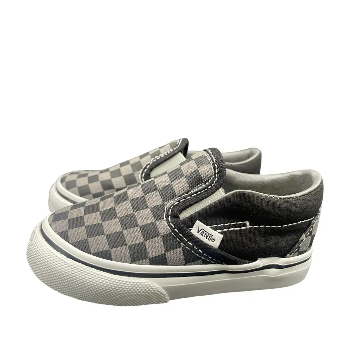 Vans shoes - Classic Slip-On - Classic - VLYHBPJ_Black/Pewter Ch BPJ - Black (UPC: 885929066609) 4