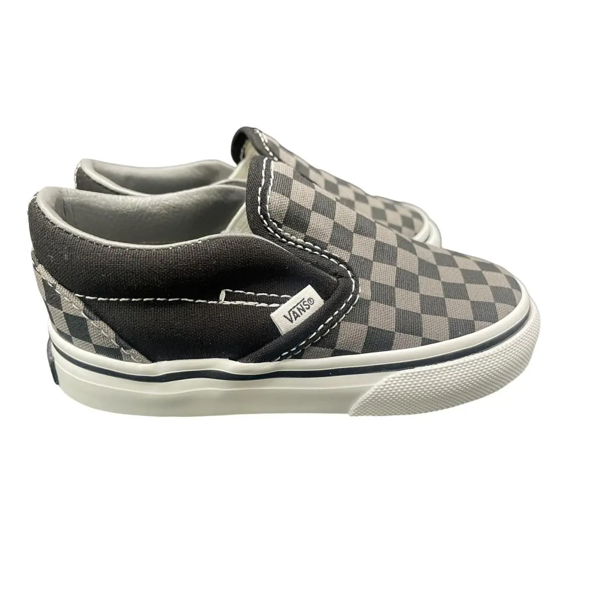 Vans shoes - Classic Slip-On - Classic - VLYHBPJ_Black/Pewter Ch BPJ - Black (UPC: 885929066609) 5