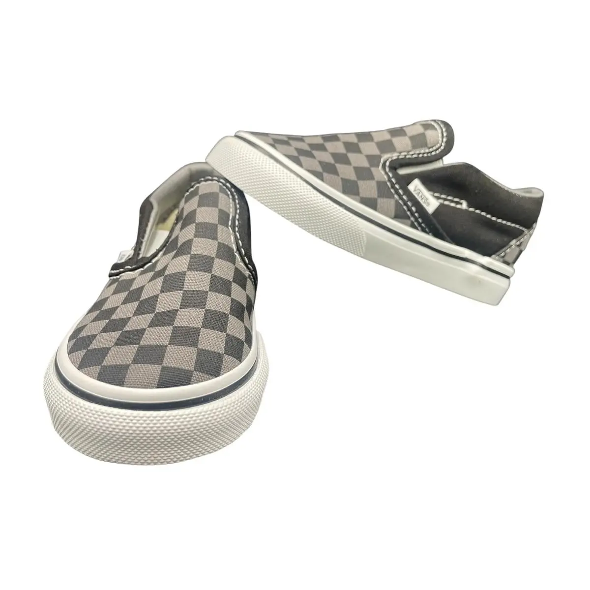 Vans shoes - Classic Slip-On - Classic - VLYHBPJ_Black/Pewter Ch BPJ - Black (UPC: 885929066609) 6