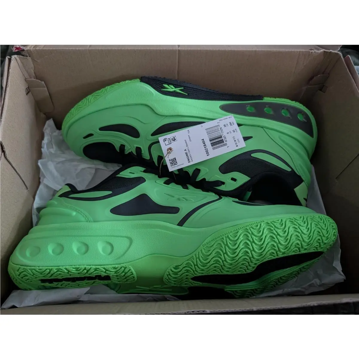 Reebok shoes - Reebok Engine A Solar - Engine Solar - Green 9