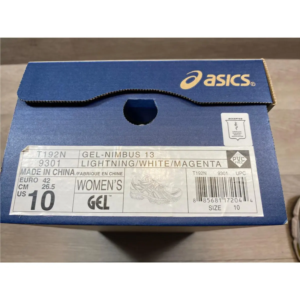 Asics shoes - ASICS Gel Nimbus - Gel Nimbus - T192N-9301 - White 13