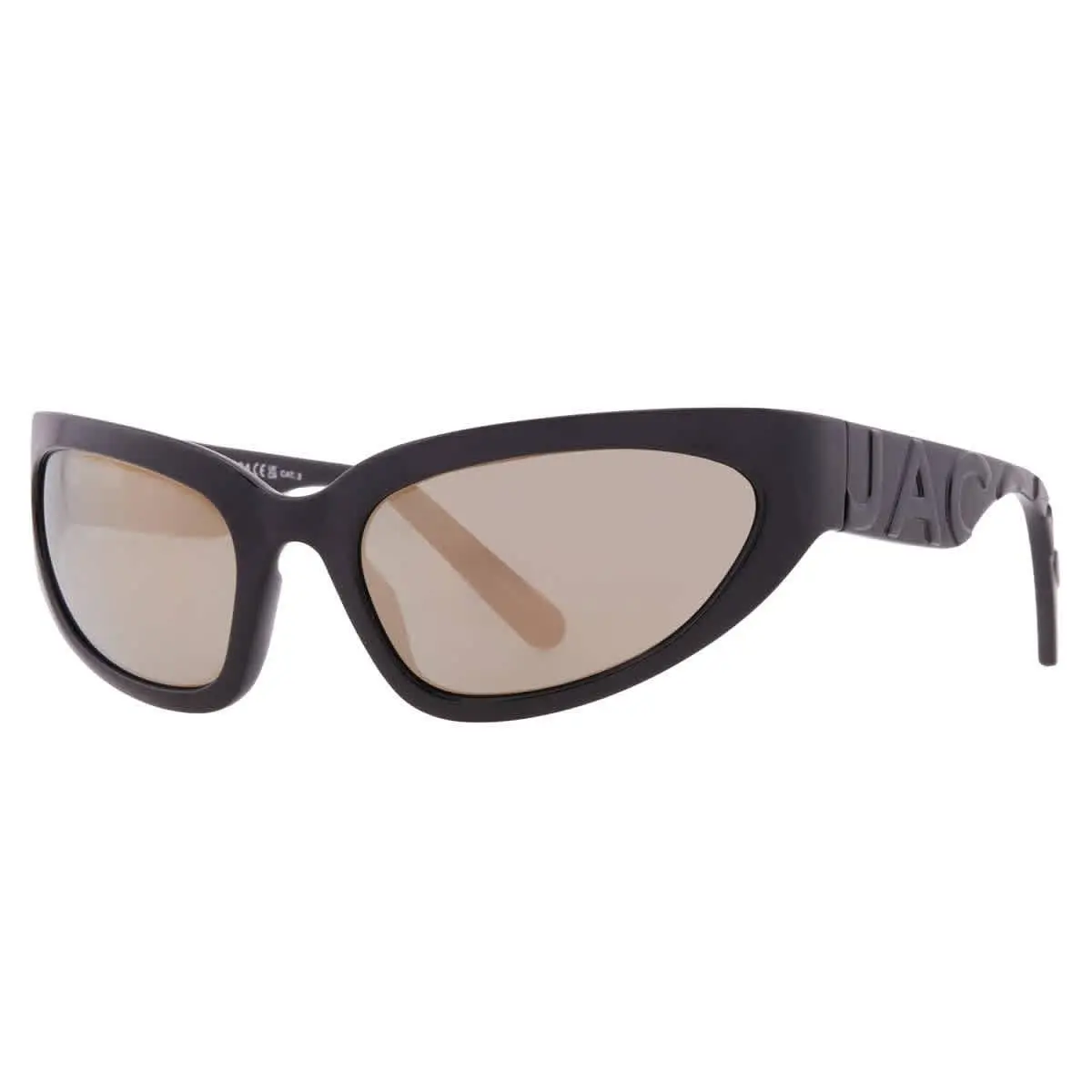 Bronze Mirror Wrap Ladies Sunglasses Marc 738/S 008A/JO 61 by Marc Jacobs