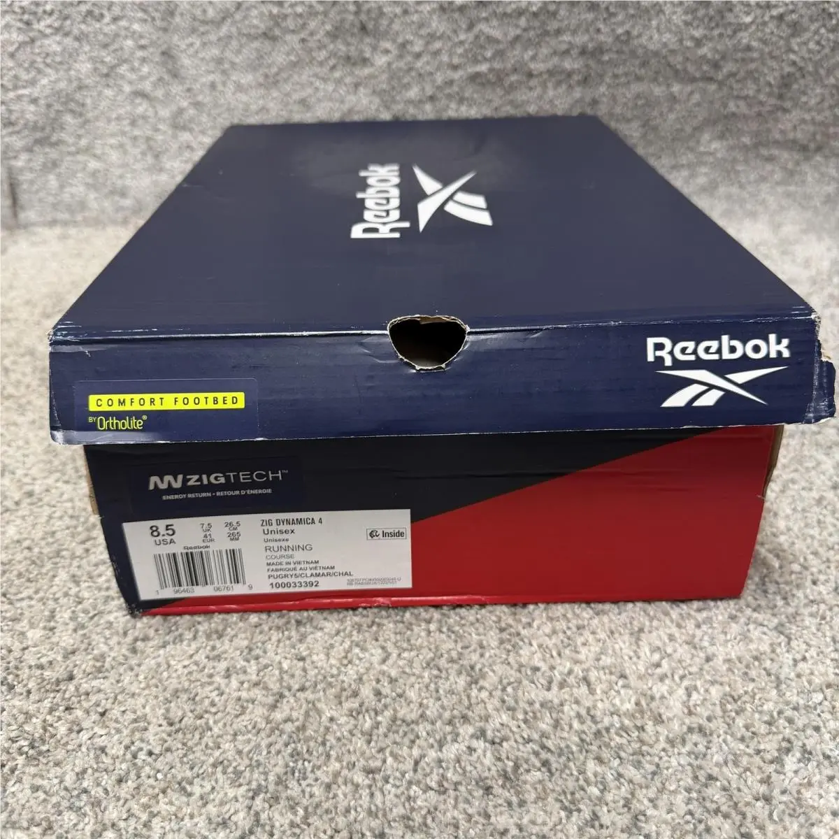 Reebok shoes - Reebok Zig Dynamica 4 - Zig Dynamica - Gray 1
