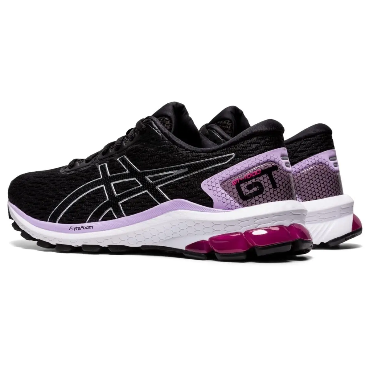 Asics shoes - ASICS GT-1000 9 - 1012A651002 - Black/Pure Silver 2