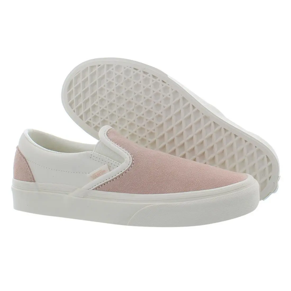 Vans Classic Slip On Unisex Shoes Size 4 Color: Panel/egret