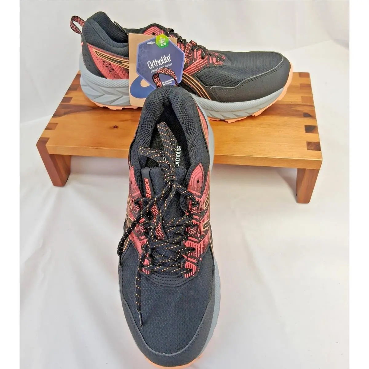 Asics Gel-venture 9 Women`s Trail Running Shoes Black/summer Dune 8W
