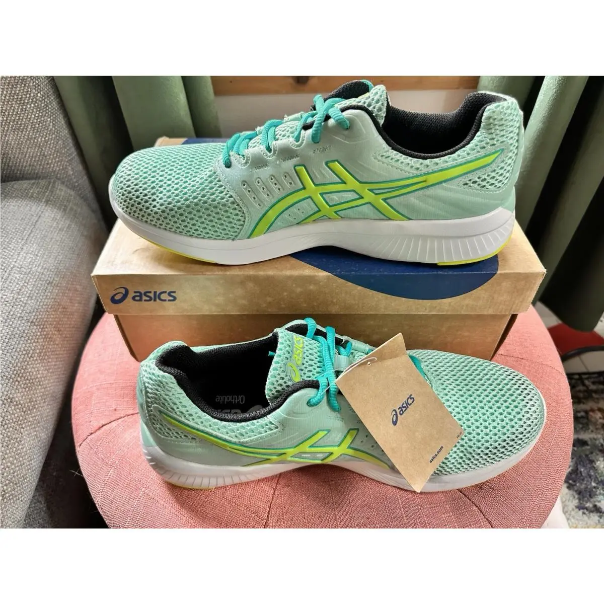 Asics shoes - ASICS GEL-EASE - Green/Yellow 0