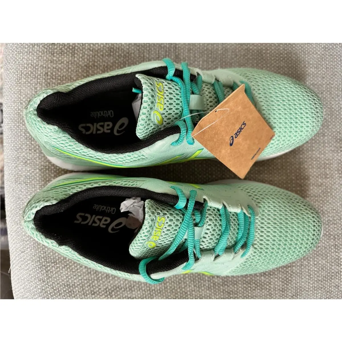 Asics shoes - ASICS GEL-EASE - Green/Yellow 1