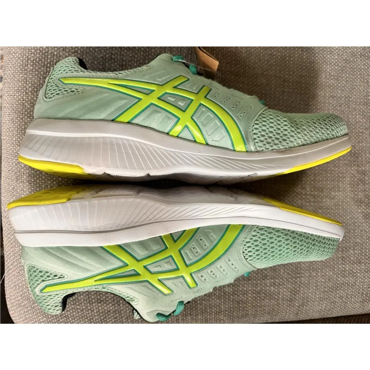 Asics shoes - ASICS GEL-EASE - Green/Yellow 2