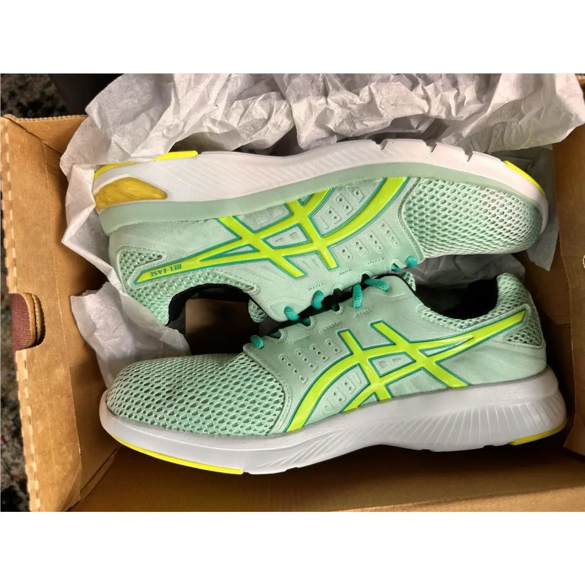 Asics shoes - ASICS GEL-EASE - Green/Yellow 4