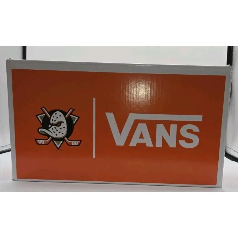 Vans shoes - VANS Old Skool - Old Skool - Anaheim Ducks - White 3