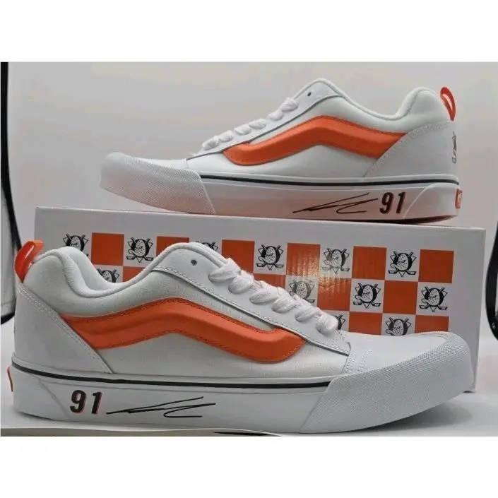 Vans shoes - VANS Old Skool - Old Skool - Anaheim Ducks - White 0