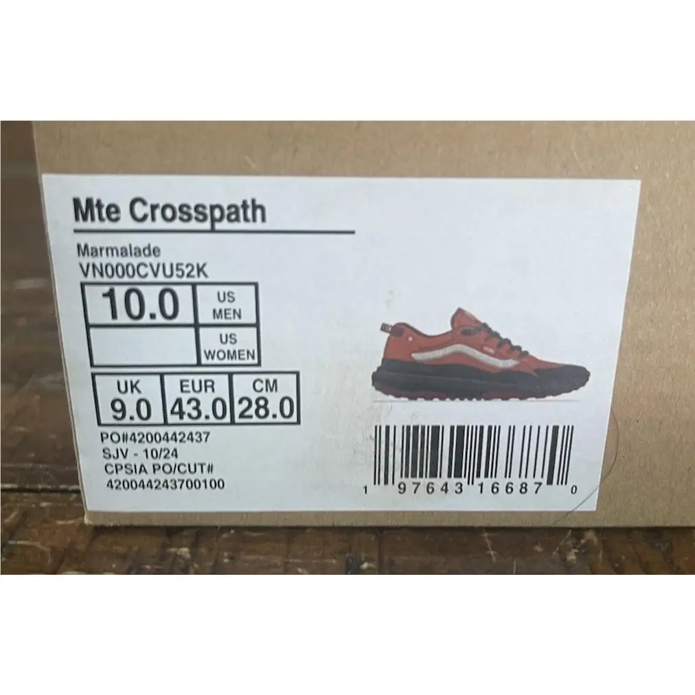 Vans shoes - Crosspath - Crosspath - VN000CVU52K - Orange 13