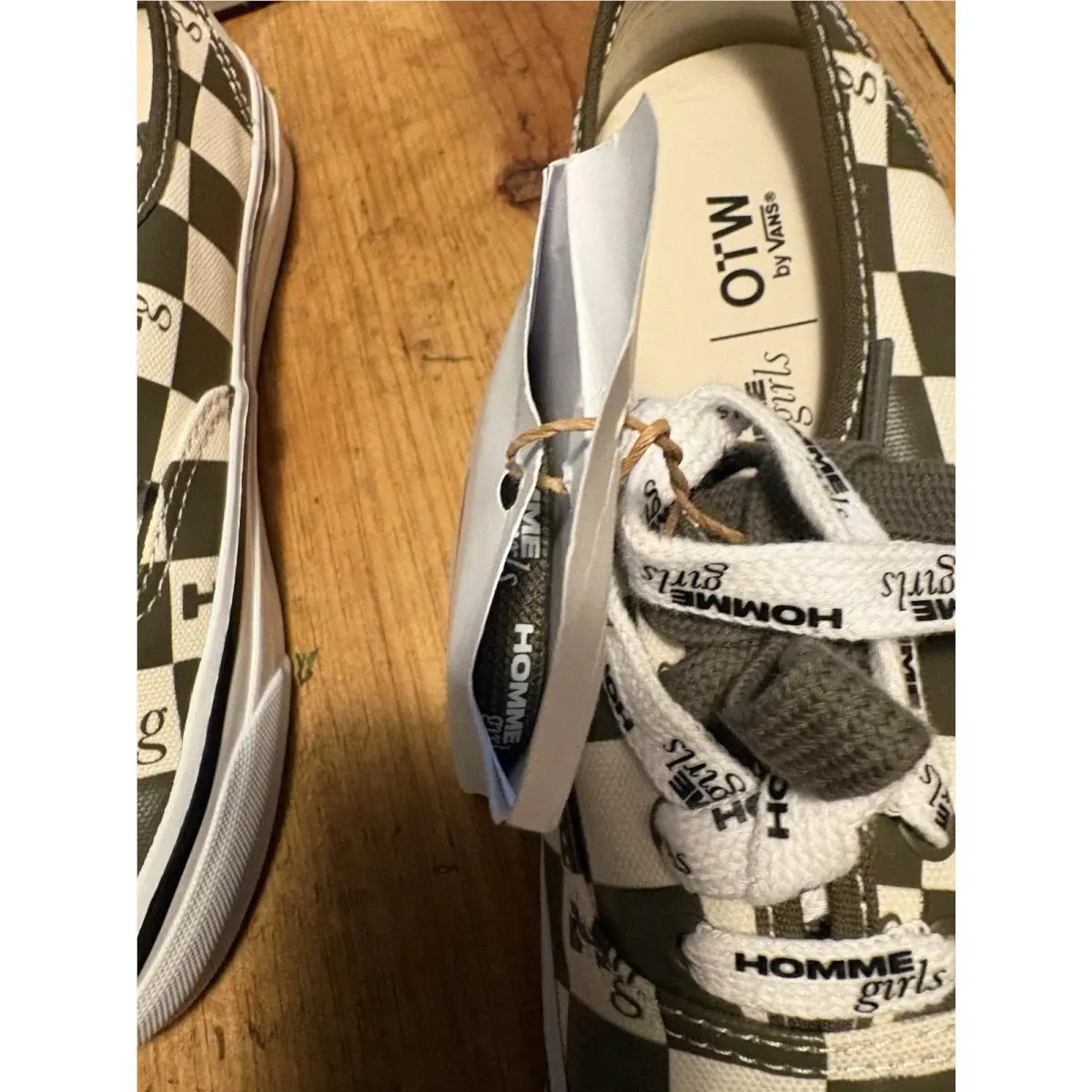 Vans shoes - HommeGirls x Vans Authentic 44 - VN000EEUDOL - Green 5