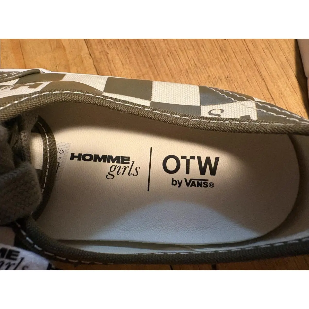 Vans shoes - HommeGirls x Vans Authentic 44 - VN000EEUDOL - Green 6