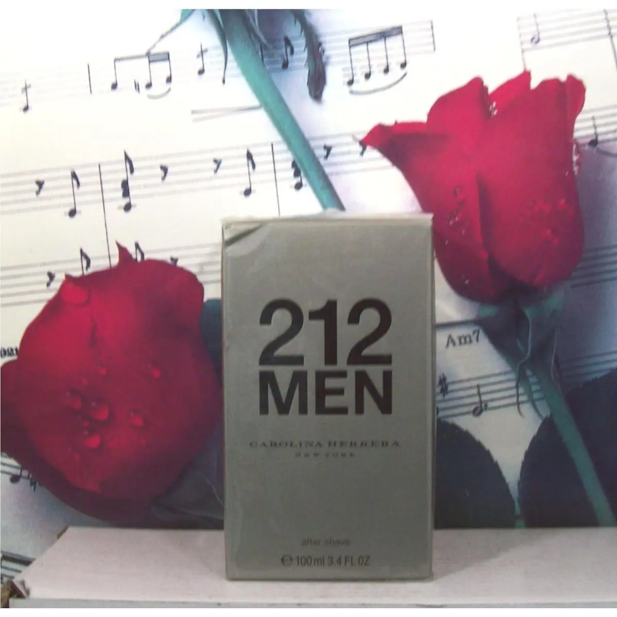 Carolina Herrera 212 Men After Shave 3.4 Fl. Oz. Box. Vintage